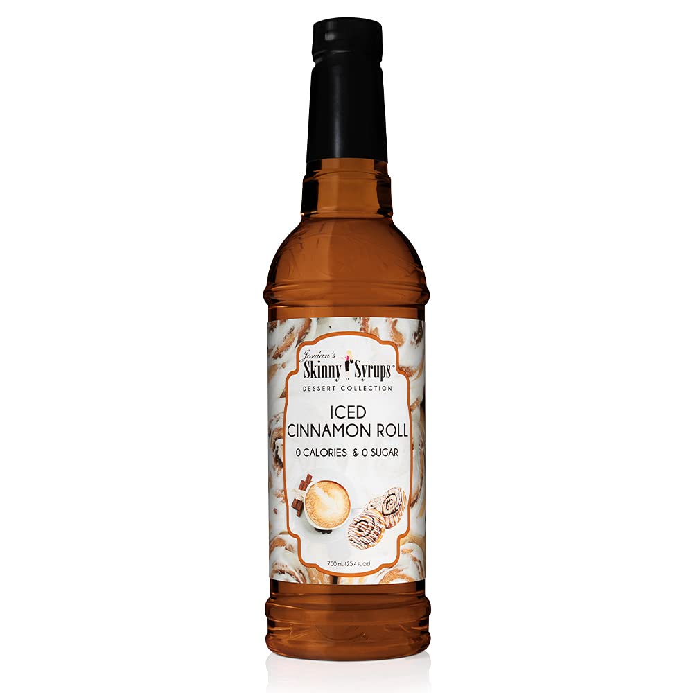 Jordans Skinny Gourmet Syrups Sugar Free Iced Cinnamon Roll