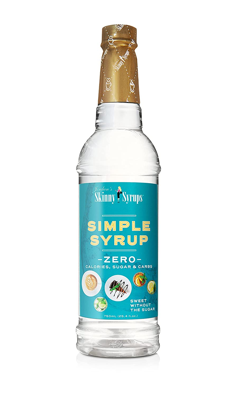 Jordan's Skinny Syrups Sugar Free Simple Syrup