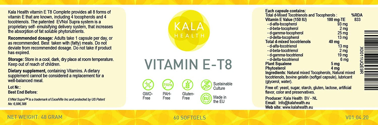 Kala Health’s Vitamin E For Men, Women, And Children