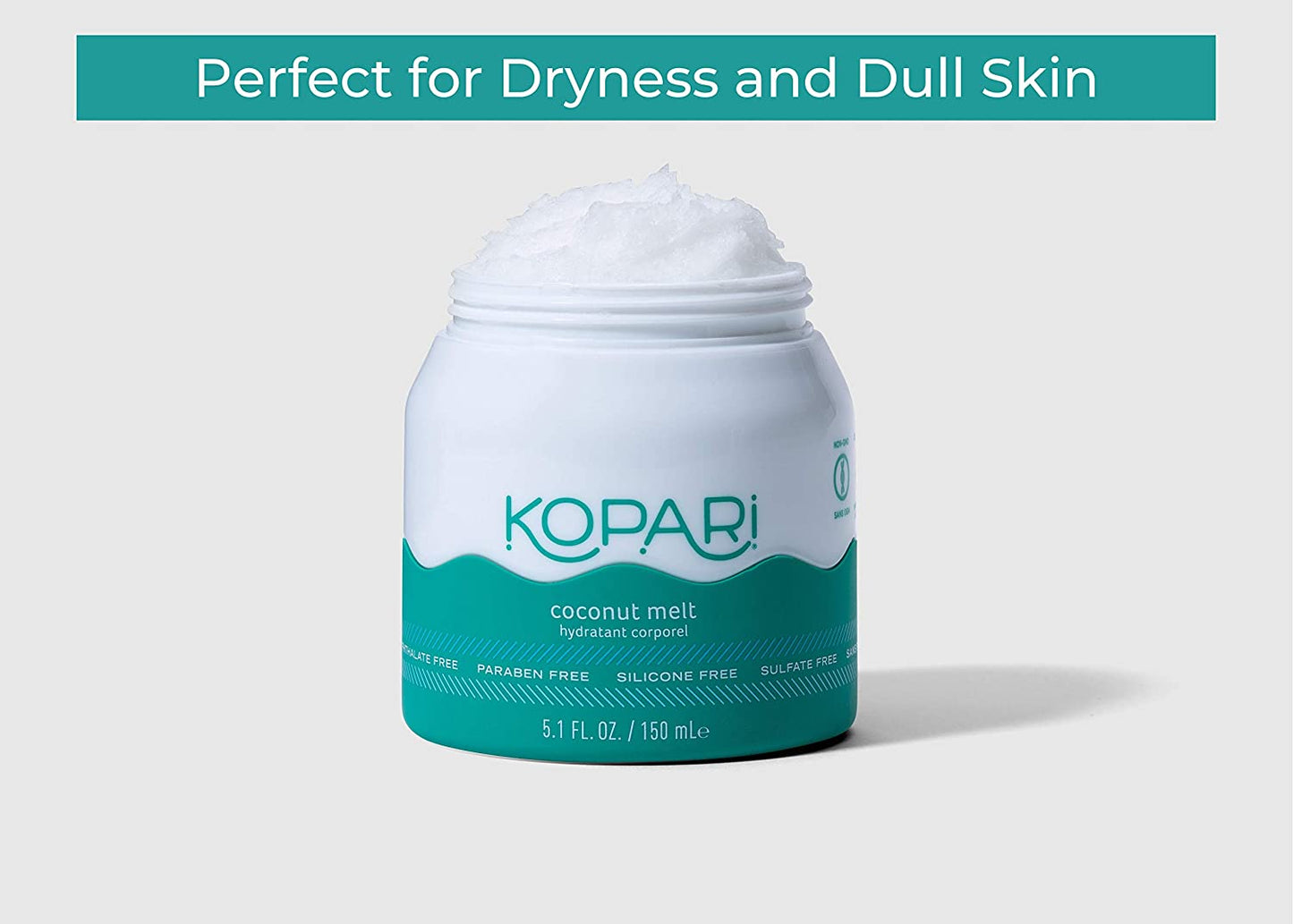 Kopari Organic Coconut Melt | Multi Purpose Skin Moisturizer