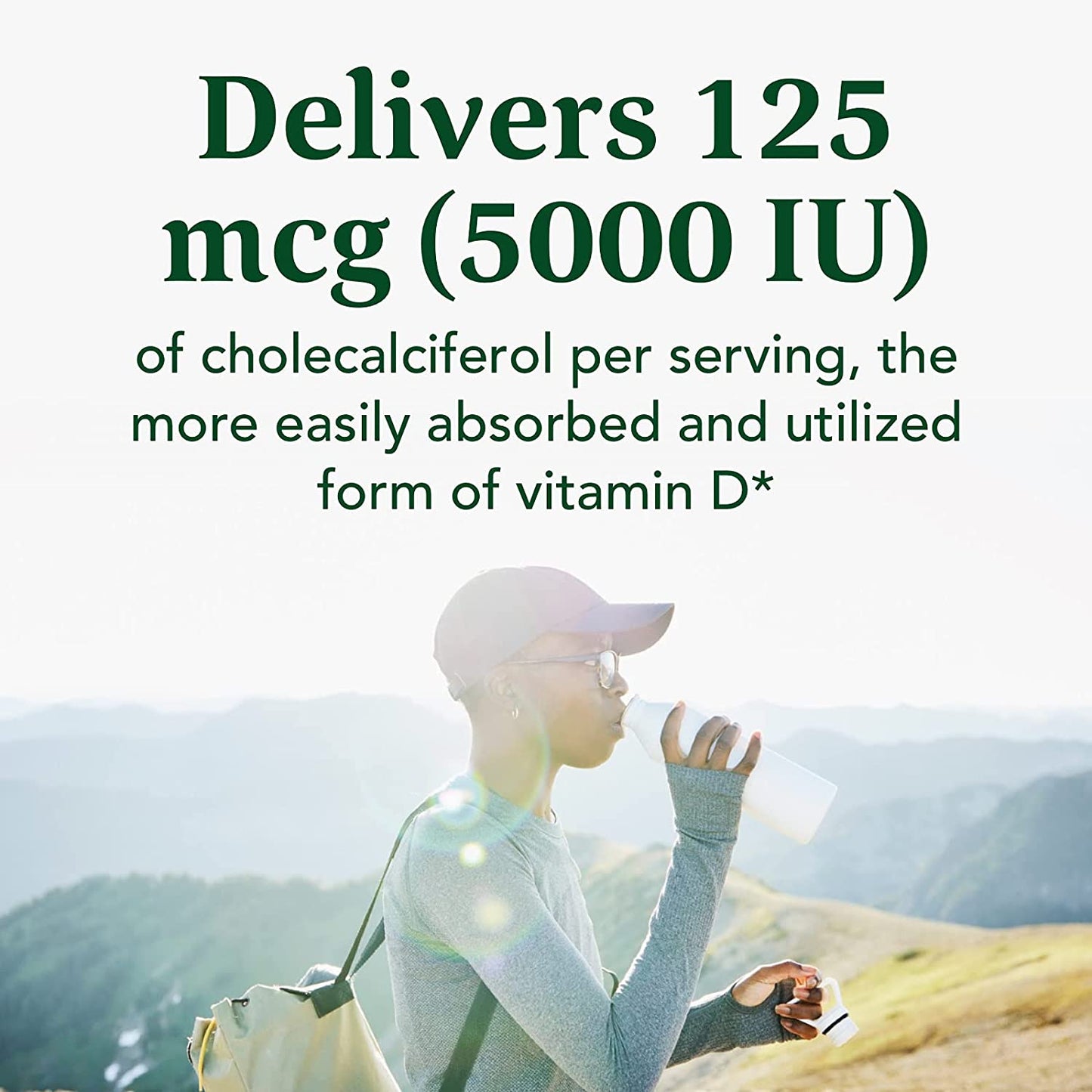 MegaFood Vitamin D3 5000 IU (125 mcg)