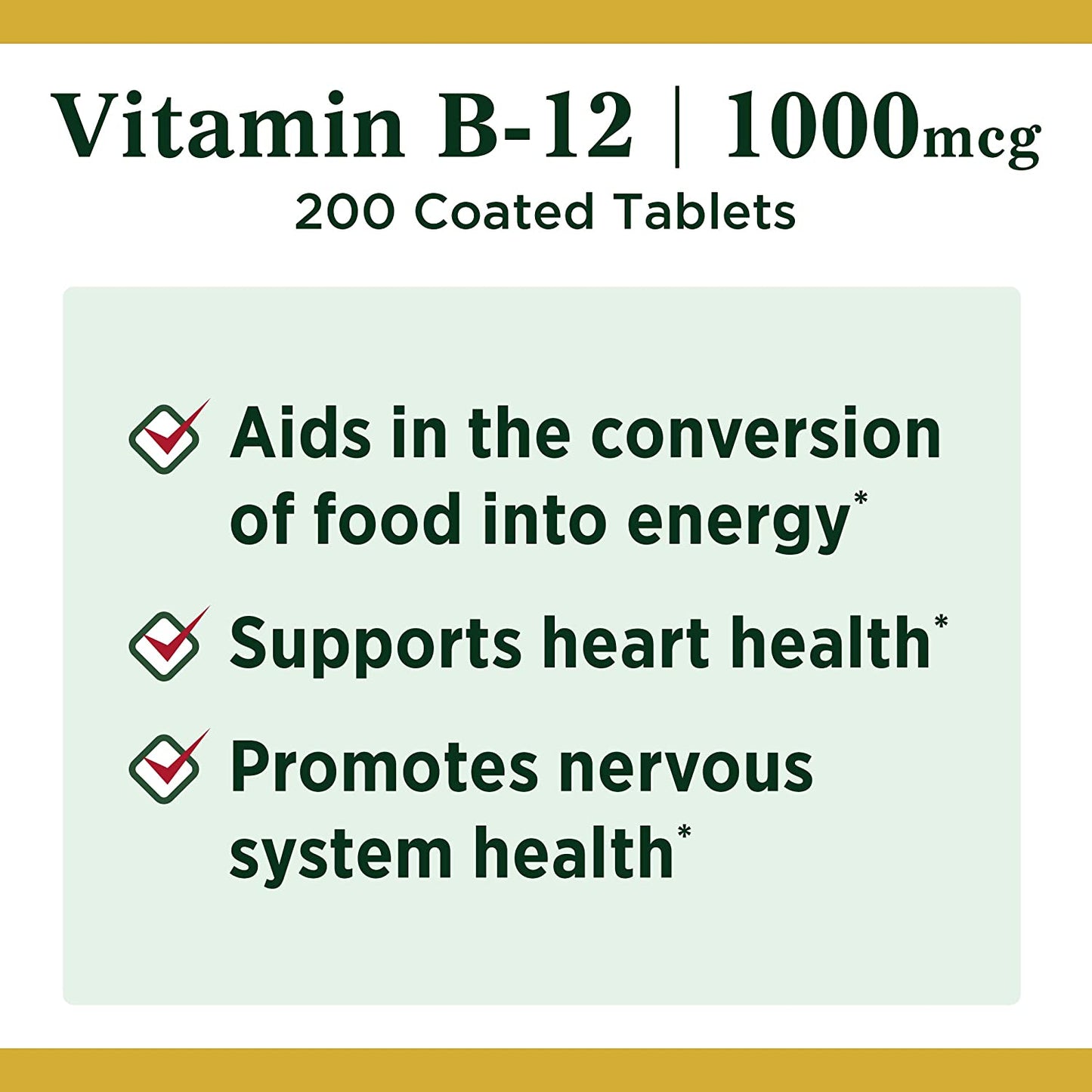 Vitamin B12 by Nature's Bounty