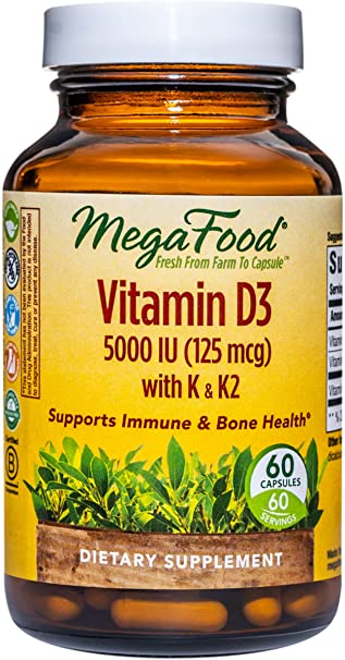 MegaFood Vitamin D3 5000 IU (125 mcg)